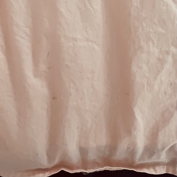 J. Crew Short Ruffled Sleeve Pink Blouse Size 14 - Picture 6 of 6